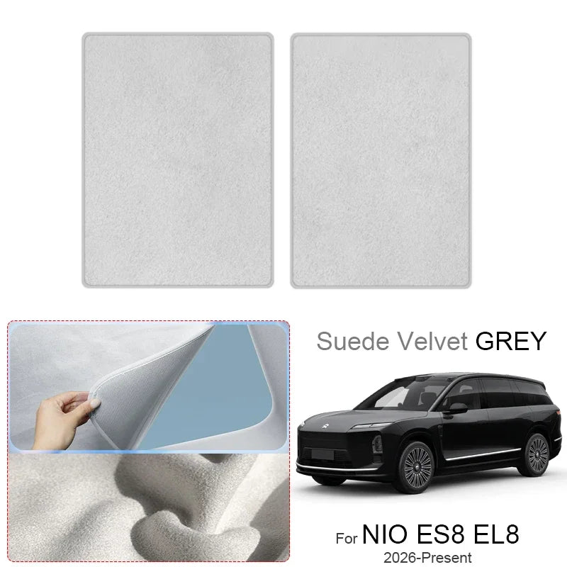 NIO EL8 — Suede Fabric Electrostatic Sunroof Sunshade, UV & Heat Insulation (2023–Present)