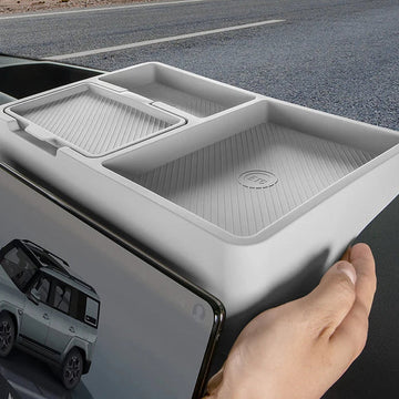 BYD Leopard / Titanium 7 — Under-Screen Central Console Storage Box (2025–2026)
