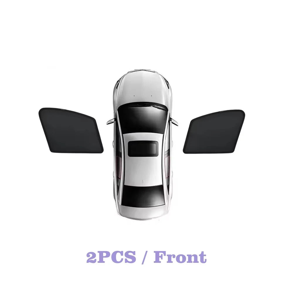 Jaecoo J7 / Lucano L7 / Chery Tansuo 06 — Full Coverage Magnetic Sunshade Set (2023–2026)