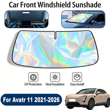 Avatr 11 — Foldable UV Reflective Windshield Sunshade (2021–2026)
