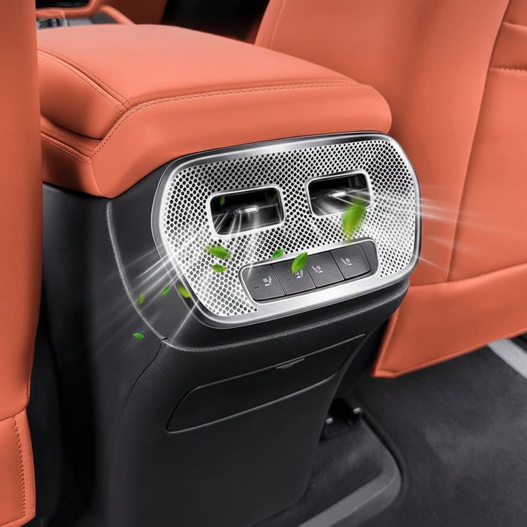 BYD Sealion 07 EV — Rear Air Vent & Armrest Trim Frame (2024–2026)