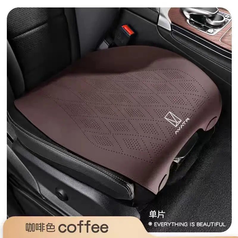 Avatr 07 / 11 / 12 — Suede Leather Breathable Seat Cushion Set, 3-Piece (2025)