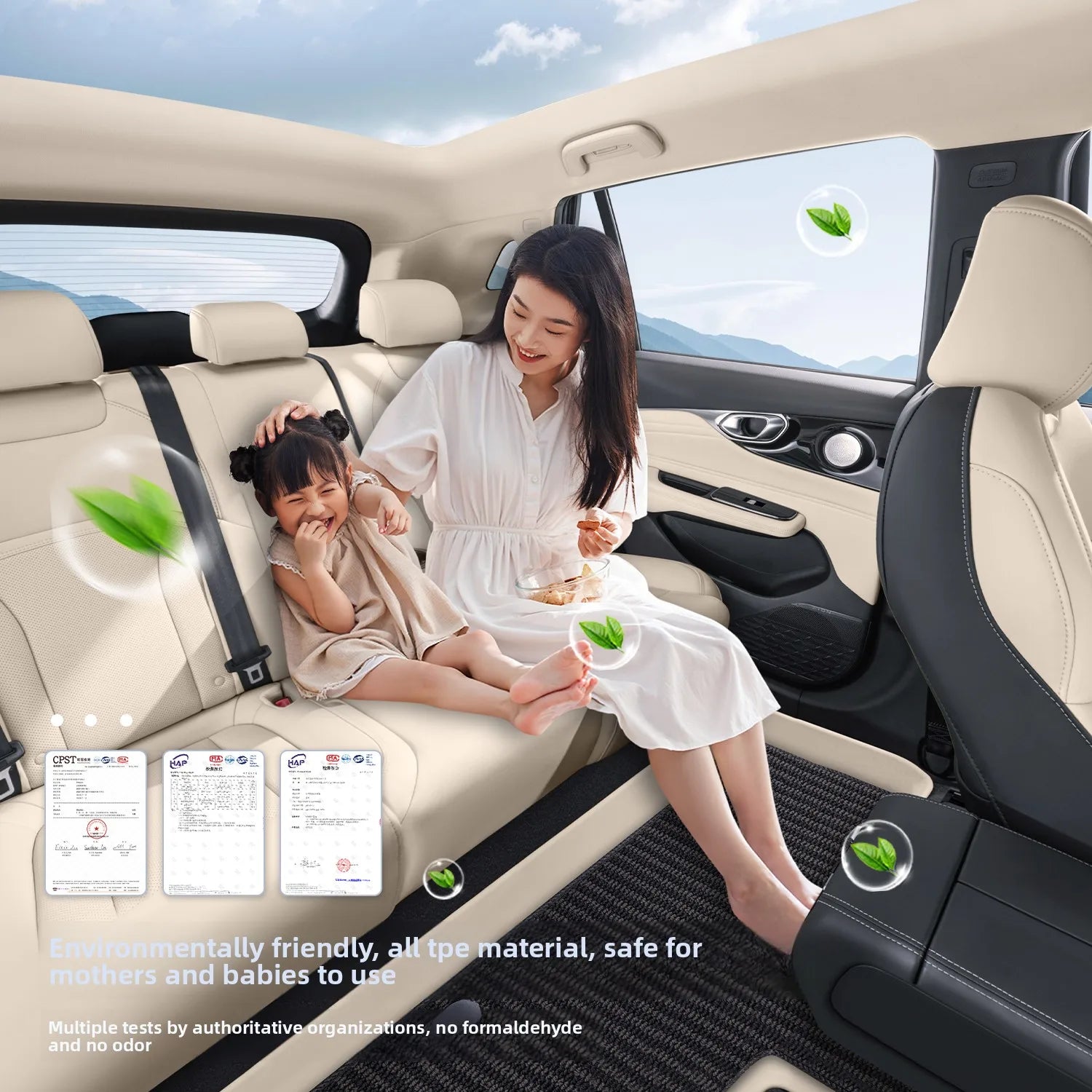 NIO EL8 — Double-Layer TPE Full-Coverage Floor Mats, 6 & 7 Seat (2023–2026)