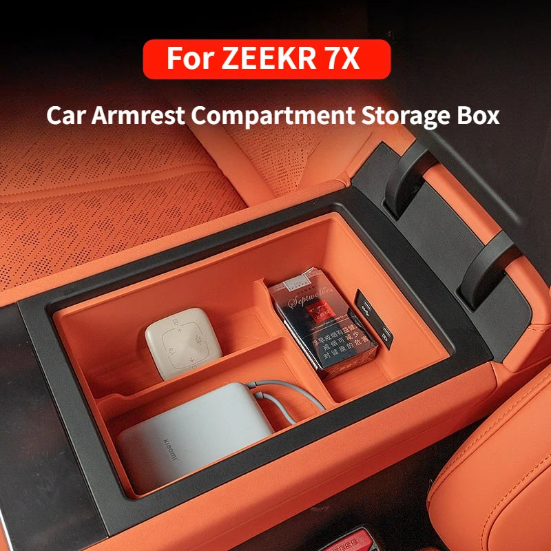 Zeekr 7X Armrest Compartment Box