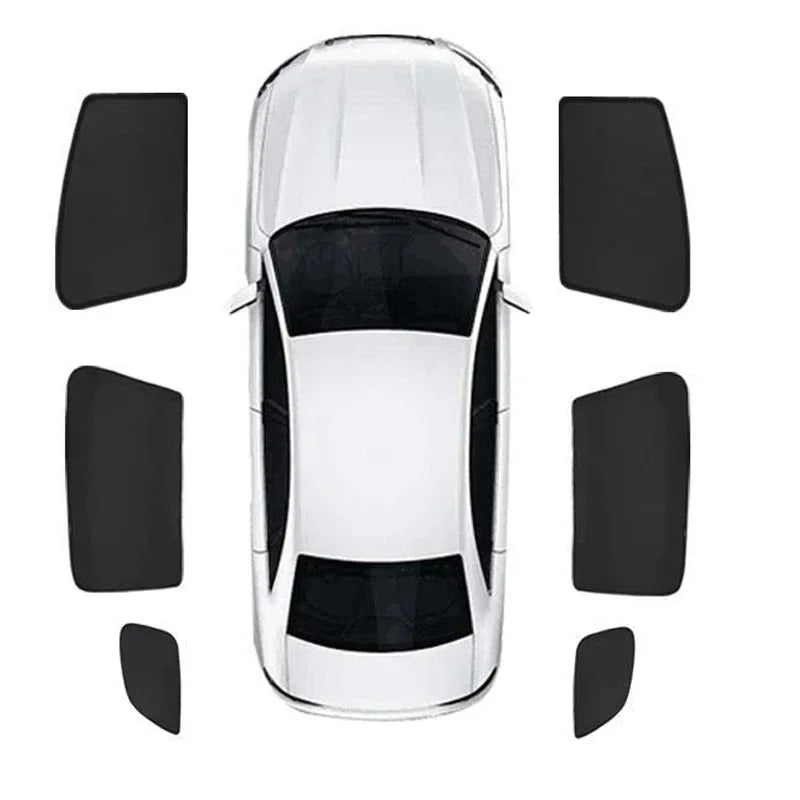 Jetour T2 Traveller PRO — Custom Magnetic Window Sunshades (2023–2025)