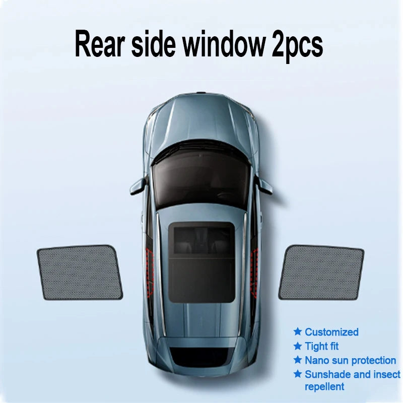 SunShade For WEY 03  2026 Curtains Window UV Protection Magnetic Visor Auto Parts Accessories