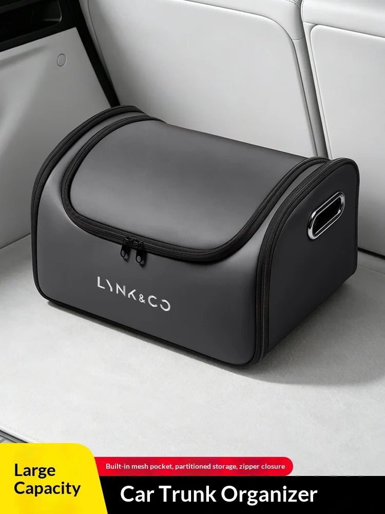 Lynk & Co — Boot & Seat Storage Organiser Bag with Built-In Pocket (01 / 03 / 06 / 08 / 09 / 900 / Z10 / Z20)
