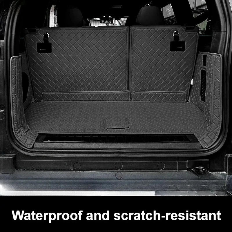 BAIC JISHI Polestone 01 / ROX 01 — Leather 3D Full Coverage Boot Mat, Scratch-Resistant (2023–2025)