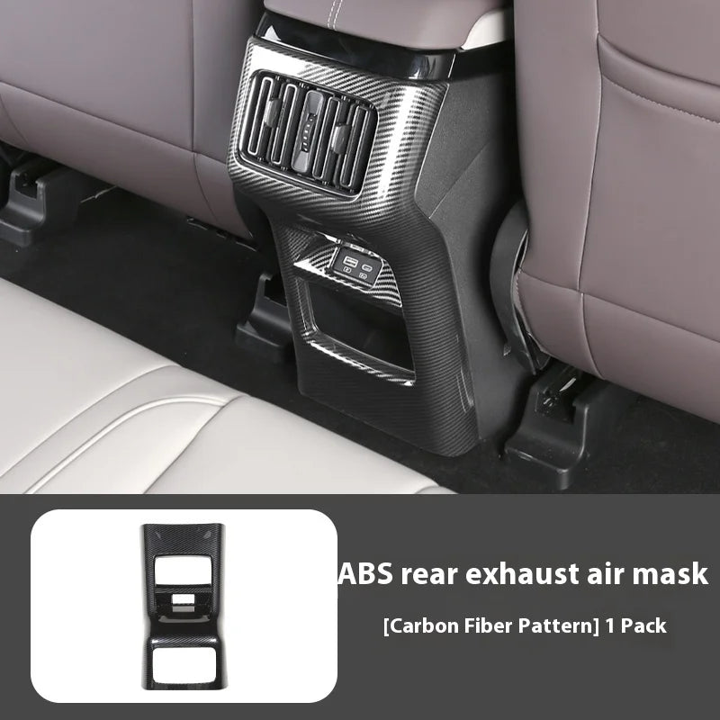 BYD Song Plus DMI / Seal U / Sealion 6 — Rear Armrest Anti-Kick Cover & Frame Pad Protector