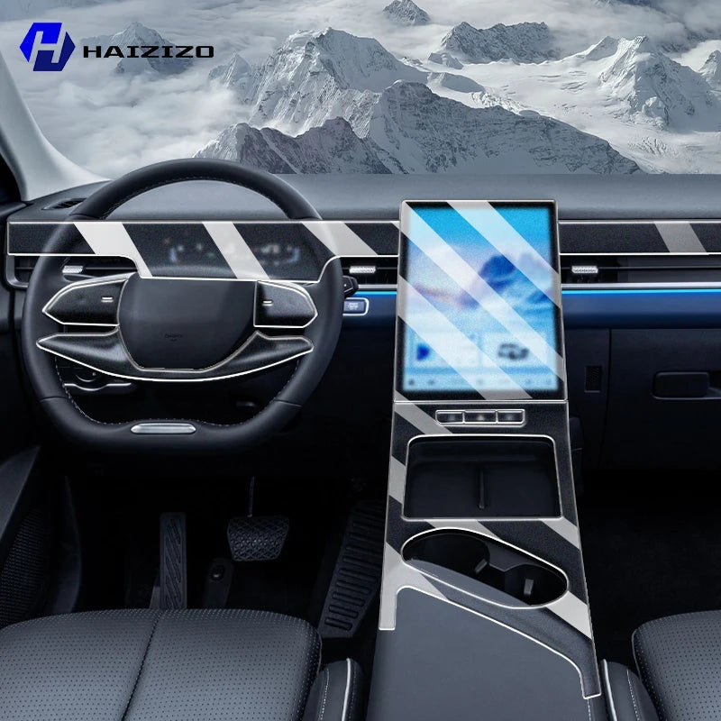 Jaecoo J5 / J5 EV — Matte TPU Interior Screen & Console Protective Film Kit, LHD & RHD (2025–2026)