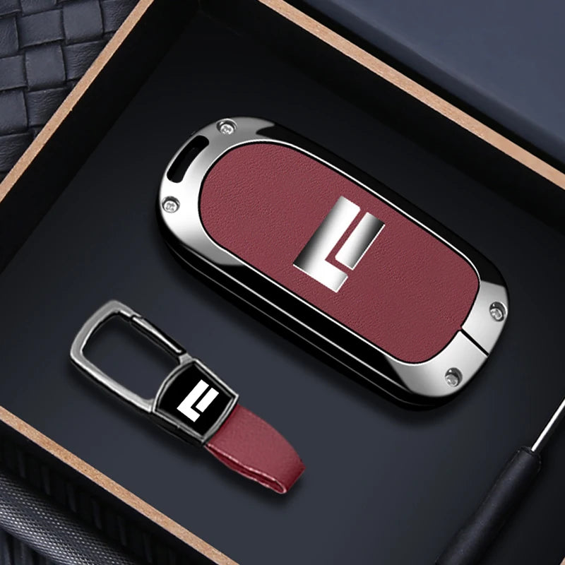 ROX 01 — Zinc Alloy & Leather Key Fob Case & Keychain (2023–2025)