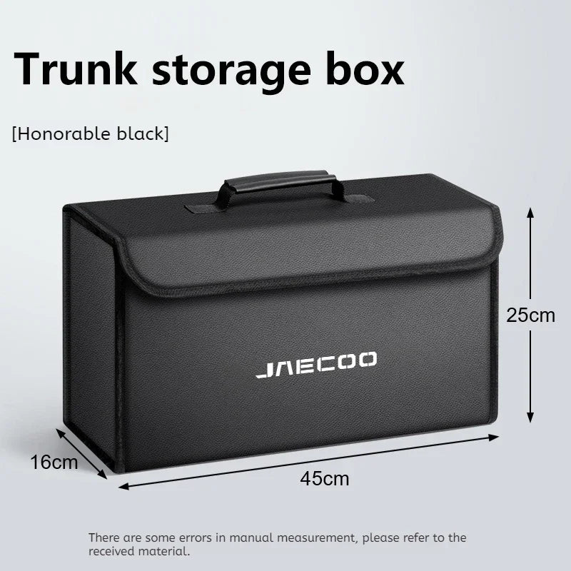 Jaecoo J5 / J7 / J8 — Foldable Boot Storage & Camping Organiser Box (2024–2026)