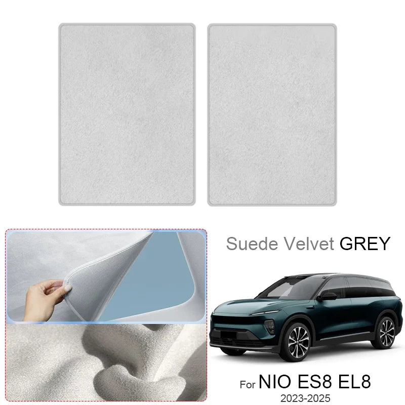 NIO EL8 — Suede Fabric Electrostatic Sunroof Sunshade, UV & Heat Insulation (2023–Present)