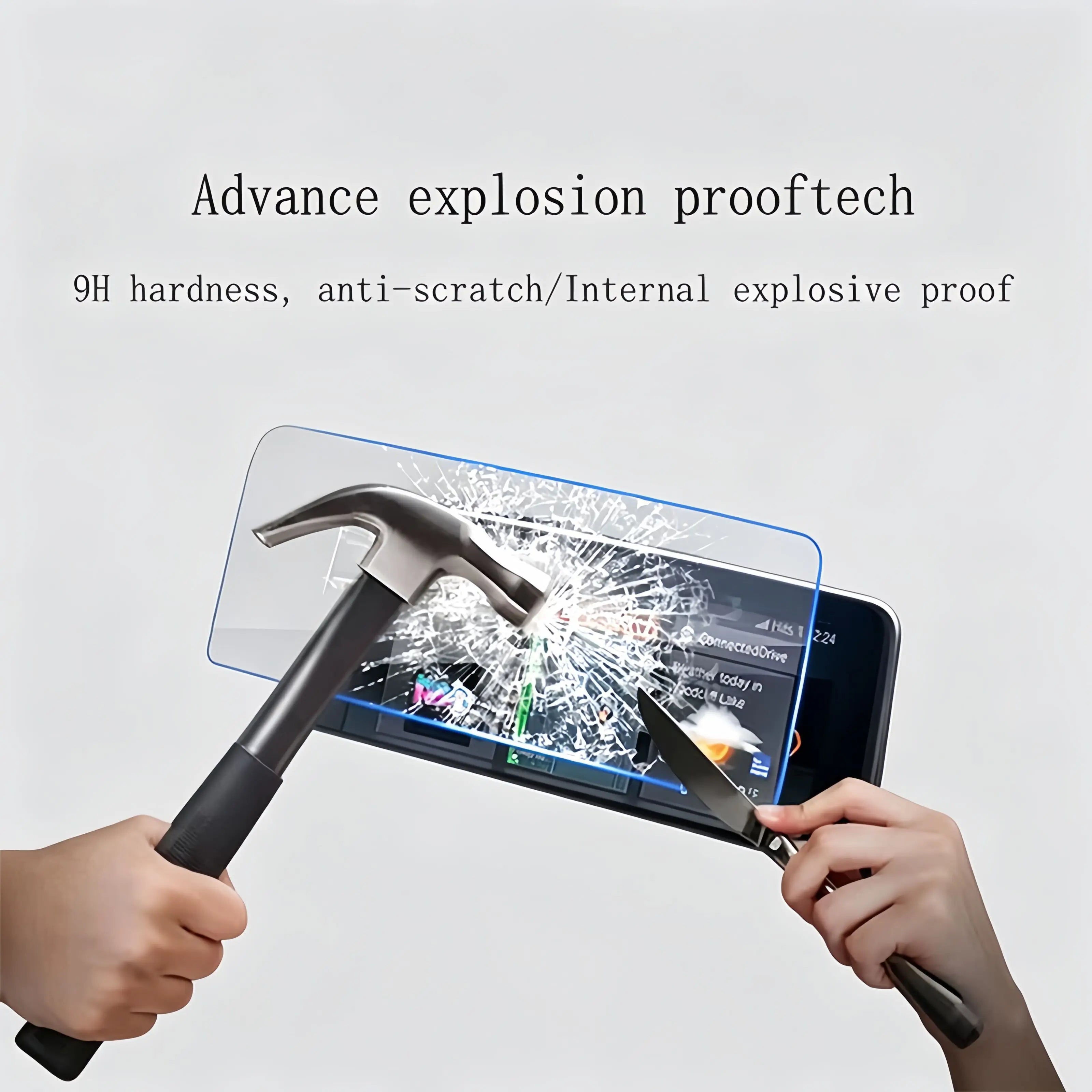 DEEPAL S05 — 9H Tempered Glass Navigation Screen Protector, HD / Anti-Glare / Matte (2024–2026)