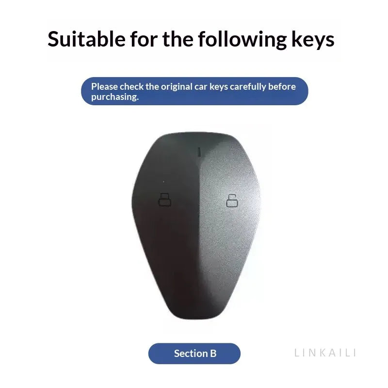 DEEPAL S07 / L07 — Zinc Alloy & Leather Key Fob Case & Keychain (2026)