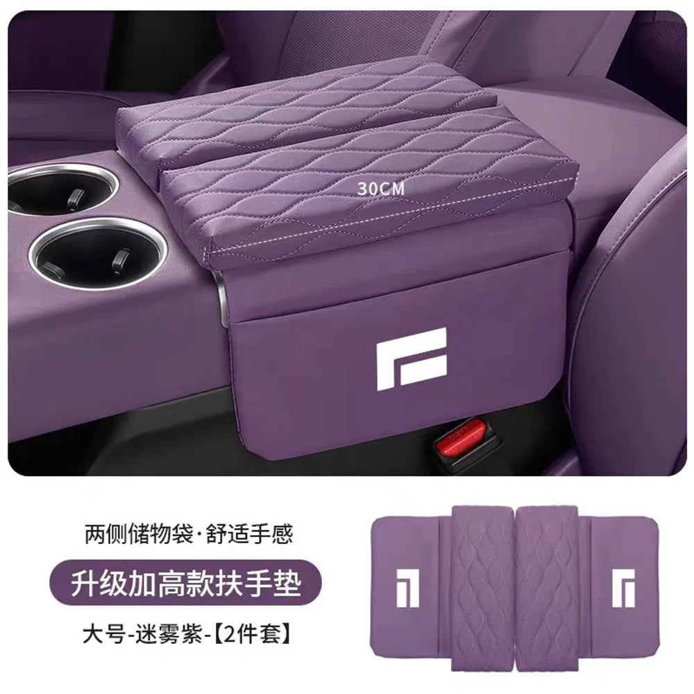 ROX ADAMAS — Double Door Armrest Box Height-Raising Pad & Storage Bag (2026)