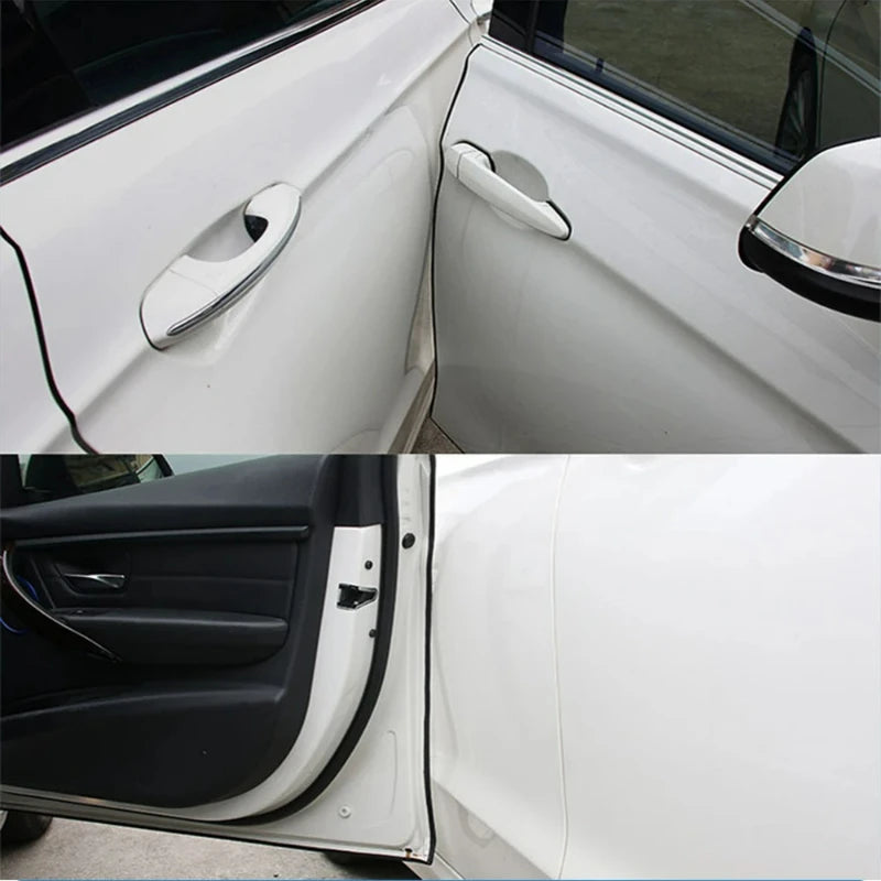 5M Transparent PVC Car Door Edge Scratch & Anti-Collision Protector Strip