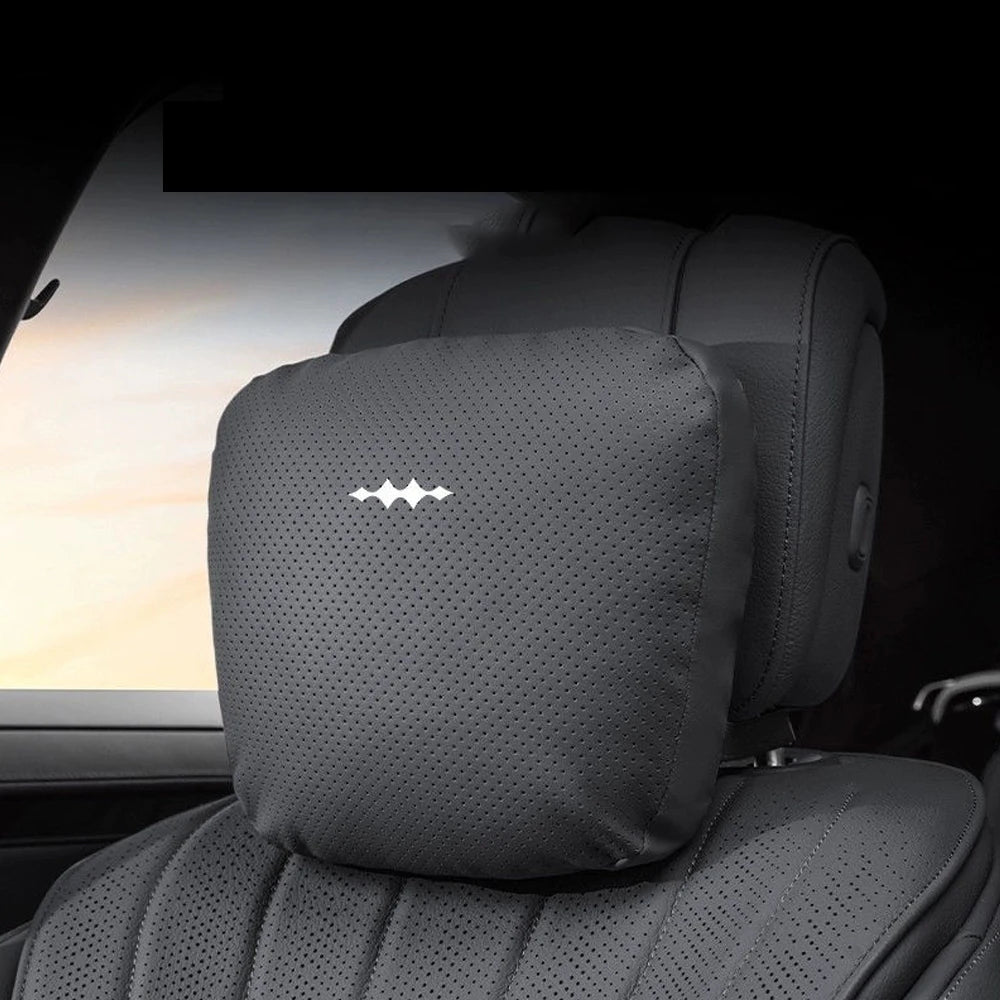BYD Tang L / Sealion 8 — Suede Neck Support Headrest Pillow (2025–2026)