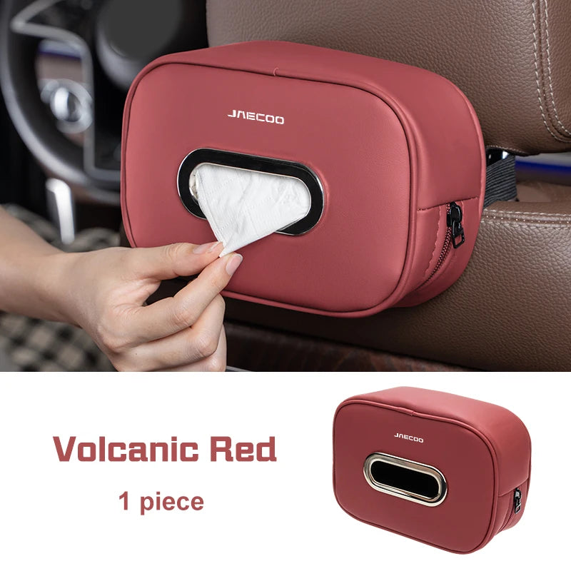 Premium Microfiber Leather Tissue Box for Chery Jaecoo J7 & J8