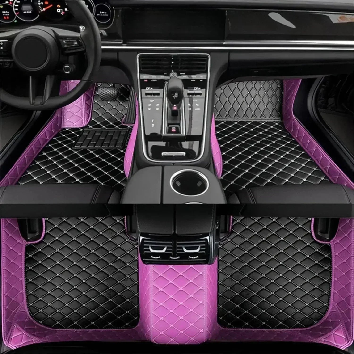 WEY 03 Leather Floor Mats