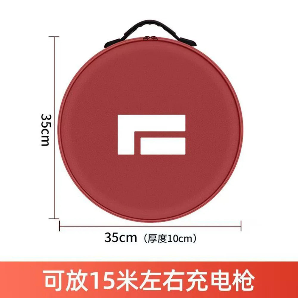 ROX ADAMAS — PU Leather EV Charging Cable & Gun Storage Bag (2026)