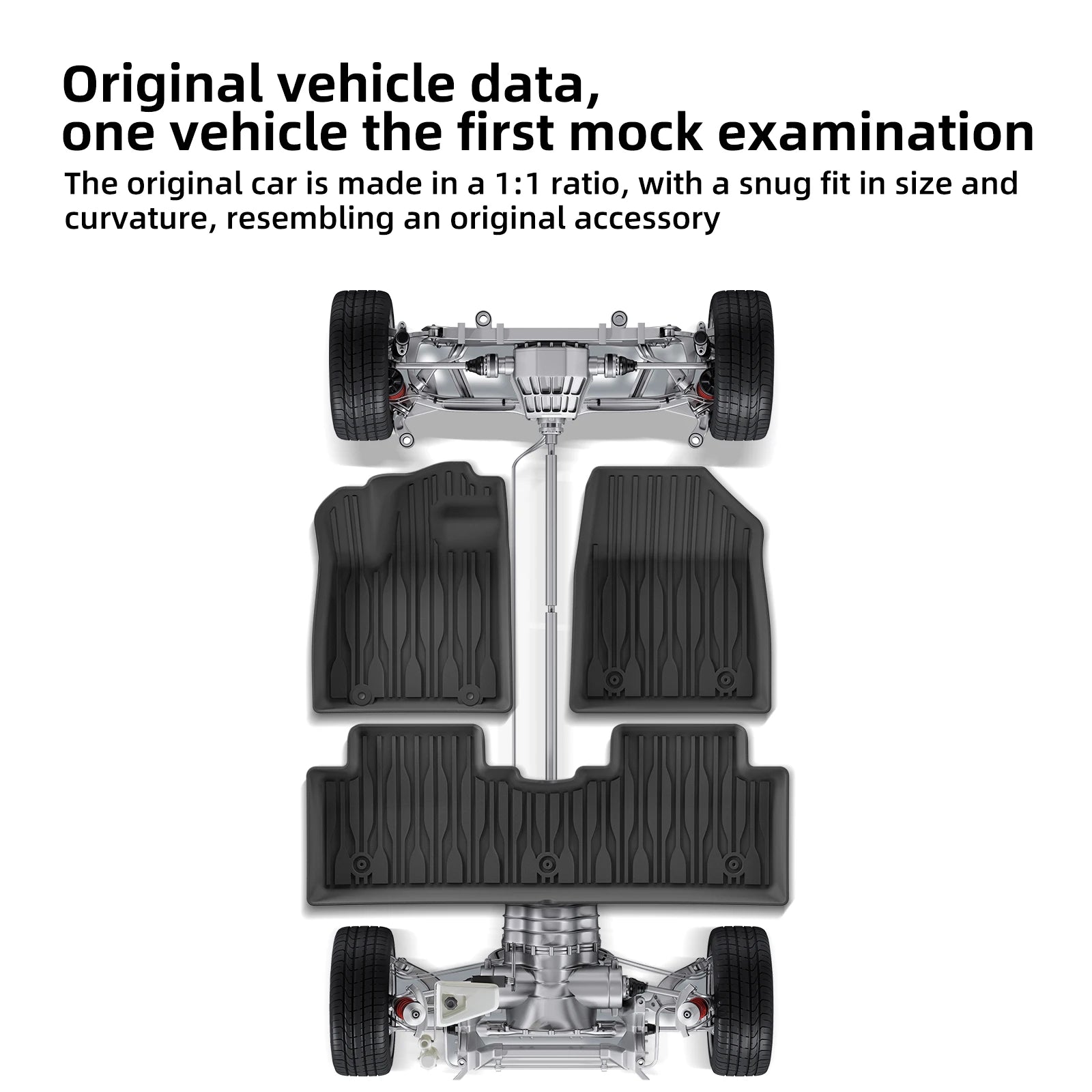 BYD Atto 2 EV / Yuan UP — 3D TPE Floor Mats & Cargo Trunk Pad (2025–2026)