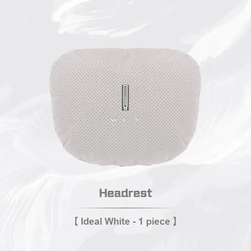 WEY Suede Neck & Lumbar Pillow