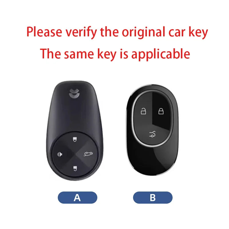 NIO  — Zinc Alloy Key Fob Case & Keychain Cover