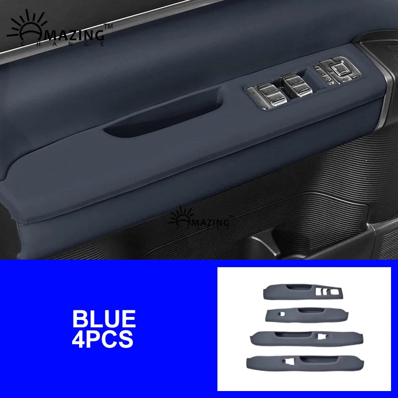 BYD Leopard 7 / Titanium 7 — Silicone Door Inner Handle Pad & Lift Panel Cover (2025–2026)