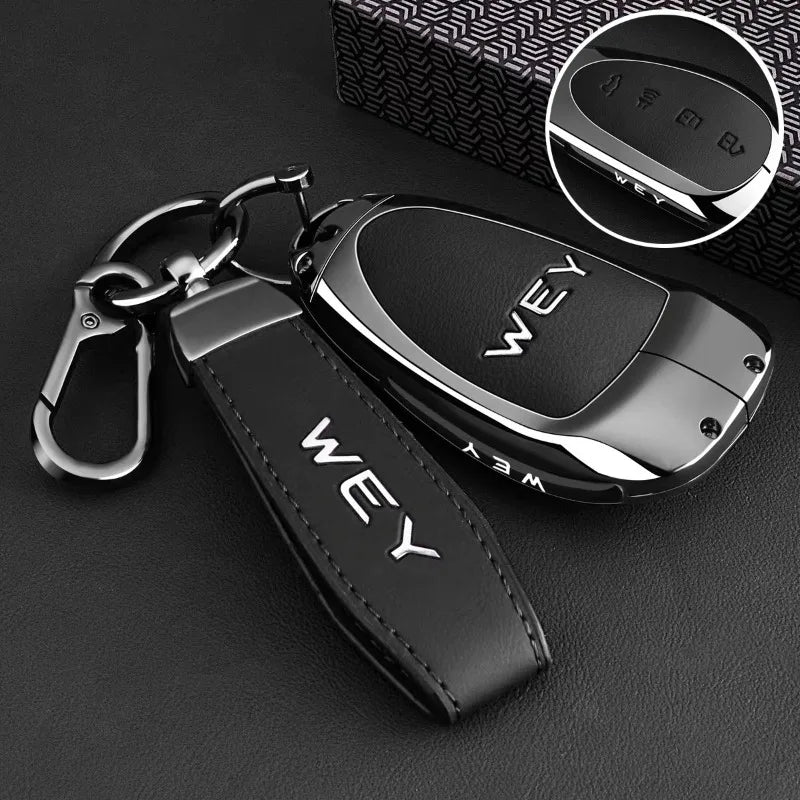 WEY 03 — Premium Zinc Alloy Key Fob Case & Cover