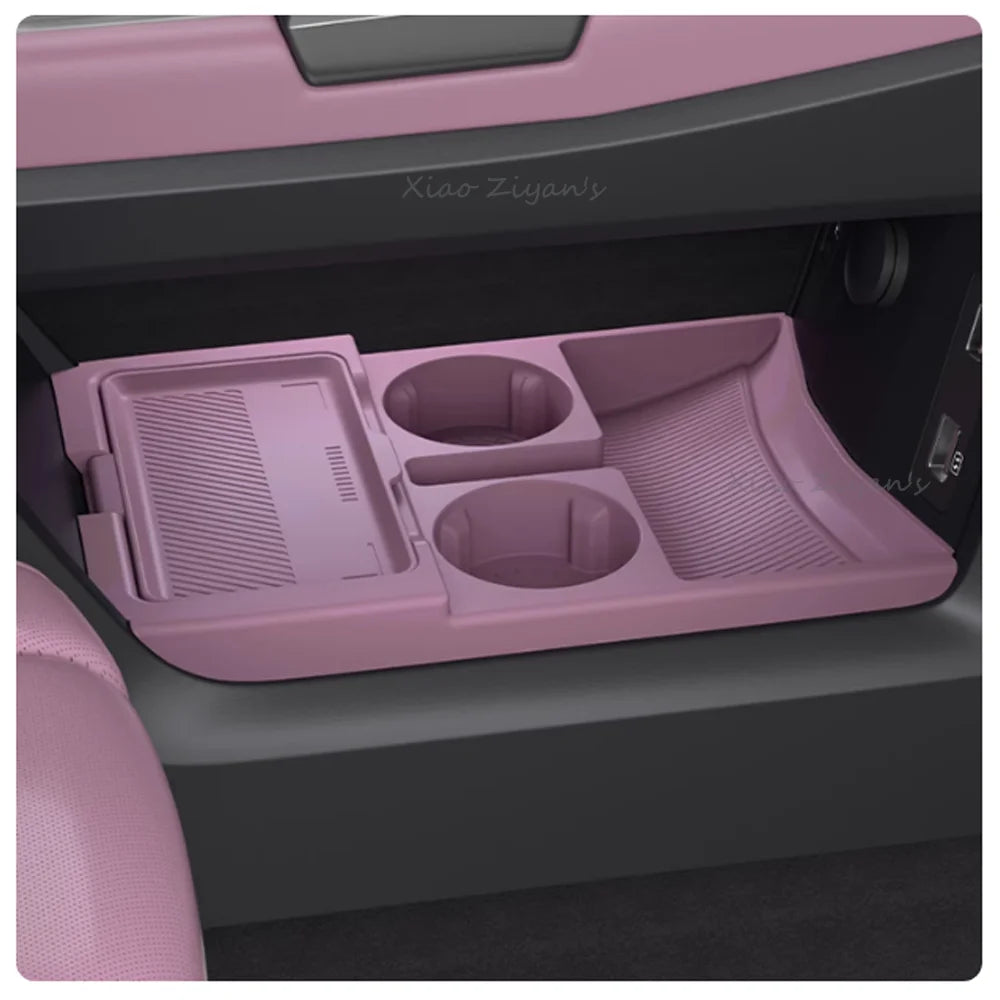 Jetour T1 — Centre Console Storage Box, Wireless Charging Pad & Cup Holder Cover (2024–2026)
