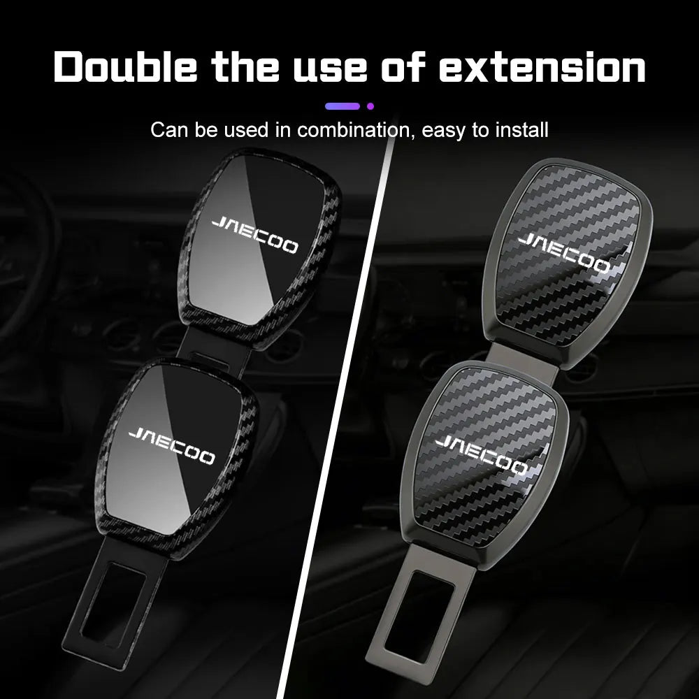 Jaecoo J5 / J6 / J7 / J8 — Zinc Alloy Seat Belt Extender Buckle Clip (2024–2026)