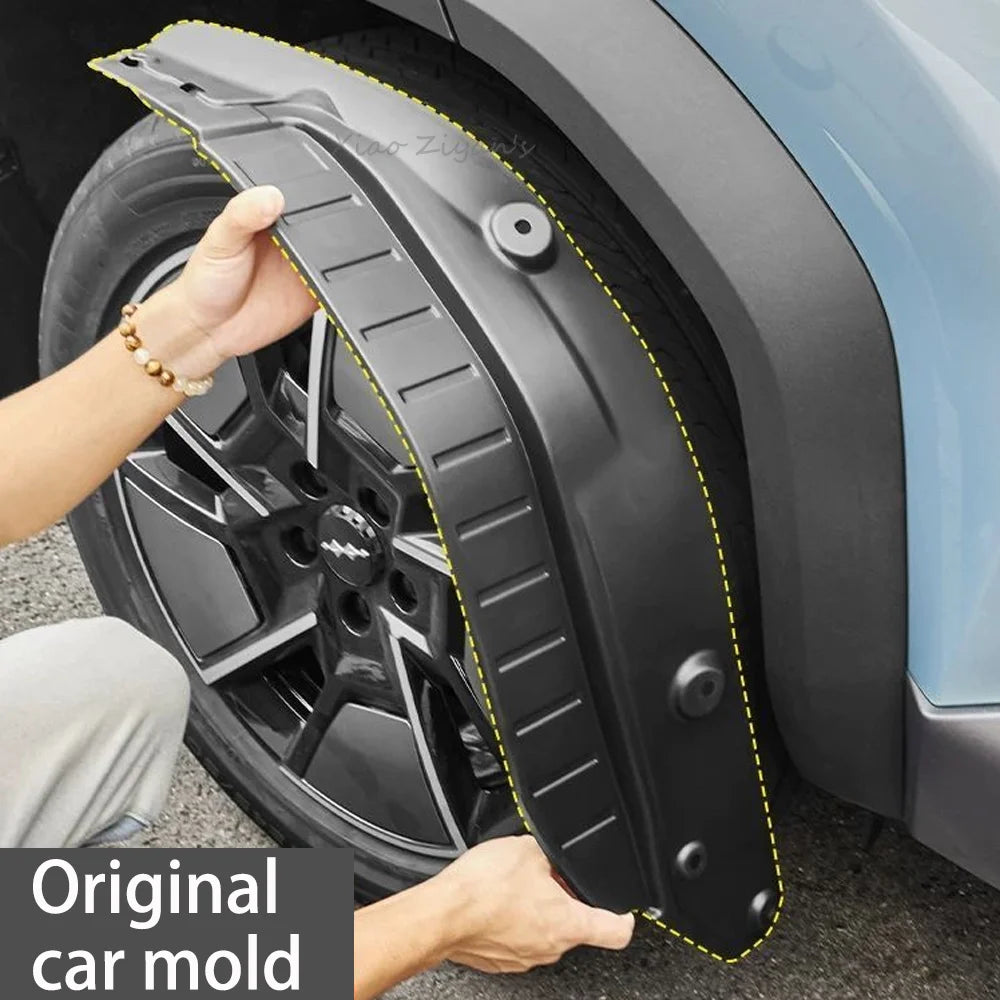 NIO EL6 — Rear Wheel Inner Mudguard Liner & Splash Protector, Set of 2 (2023–2026)