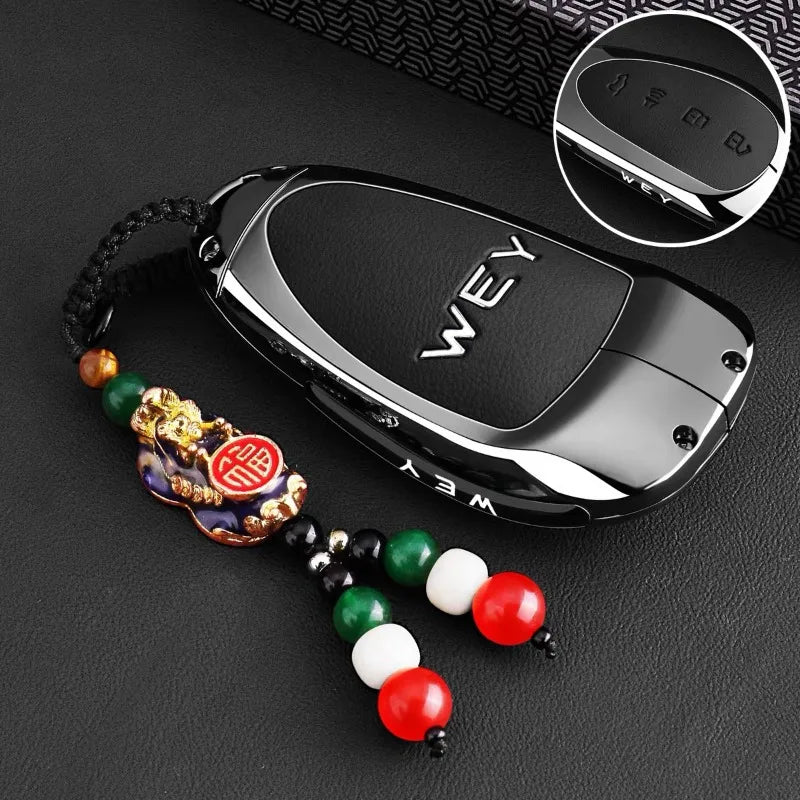 WEY 03 — Premium Zinc Alloy Key Fob Case & Cover