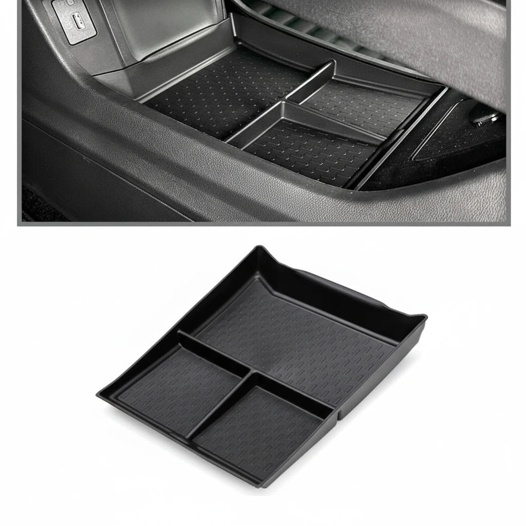 Jaecoo J8 — Central Console Storage Box, Cup Holder & Rear Screen Organiser (2024–2026)