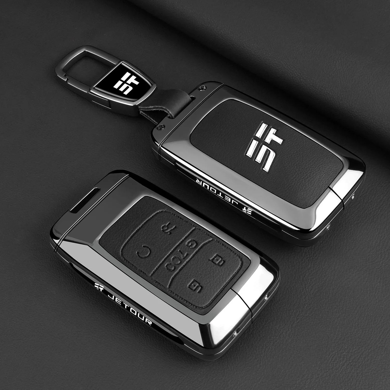Jetour G700 — Zinc Alloy Key Fob Case & Keychain (2025–2026) | 12 Styles