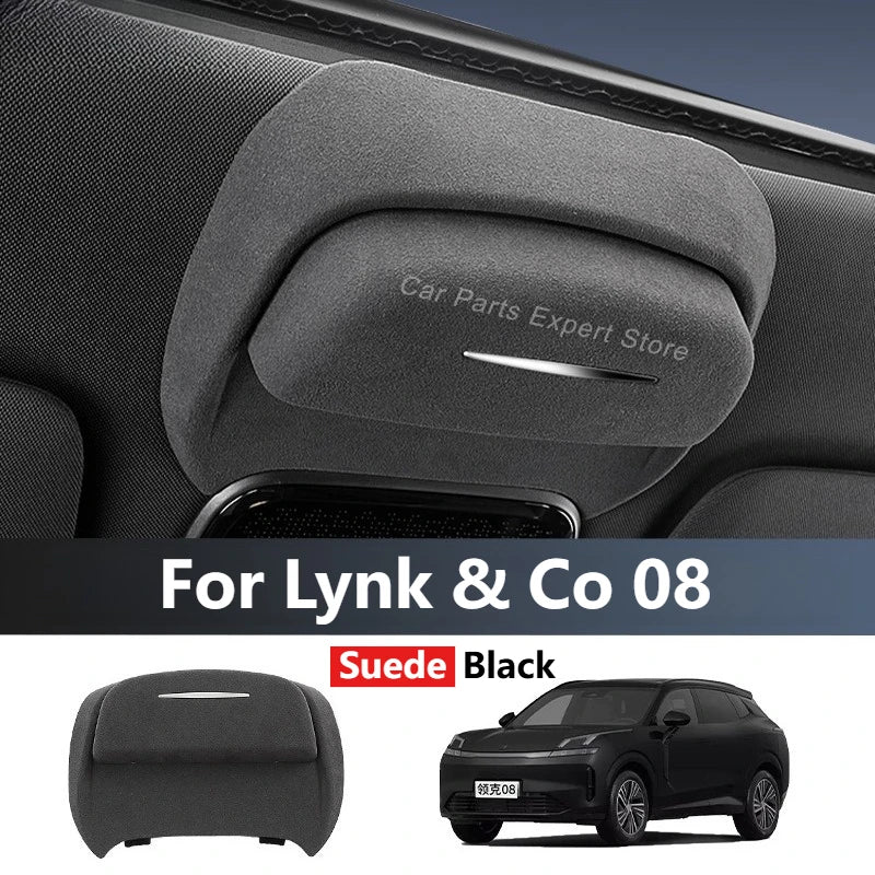 Lynk & Co 07 / 08 — Suede Sunglasses Holder & Storage Clip (Roof-Mounted)