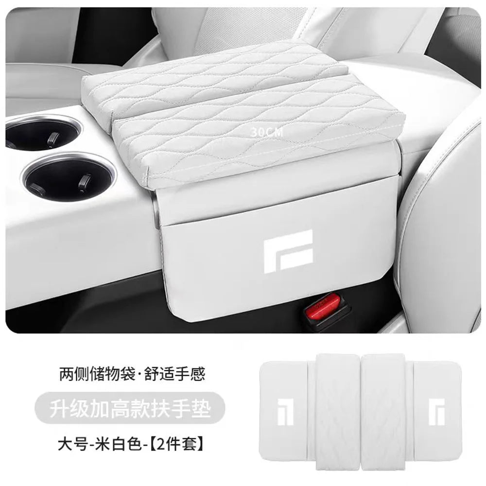 ROX ADAMAS — Double Door Armrest Box Height-Raising Pad & Storage Bag (2026)