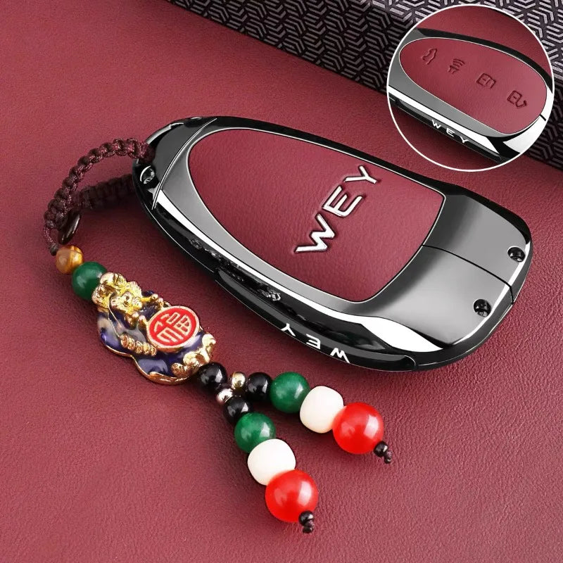 WEY 03 — Premium Zinc Alloy Key Fob Case & Cover