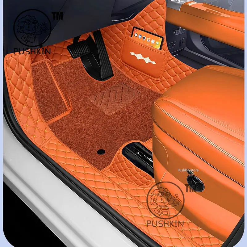 BYD Leopard TAI 7 / Titanium 7 — Automotive-Grade PU Leather Floor Mats (2025–2026)