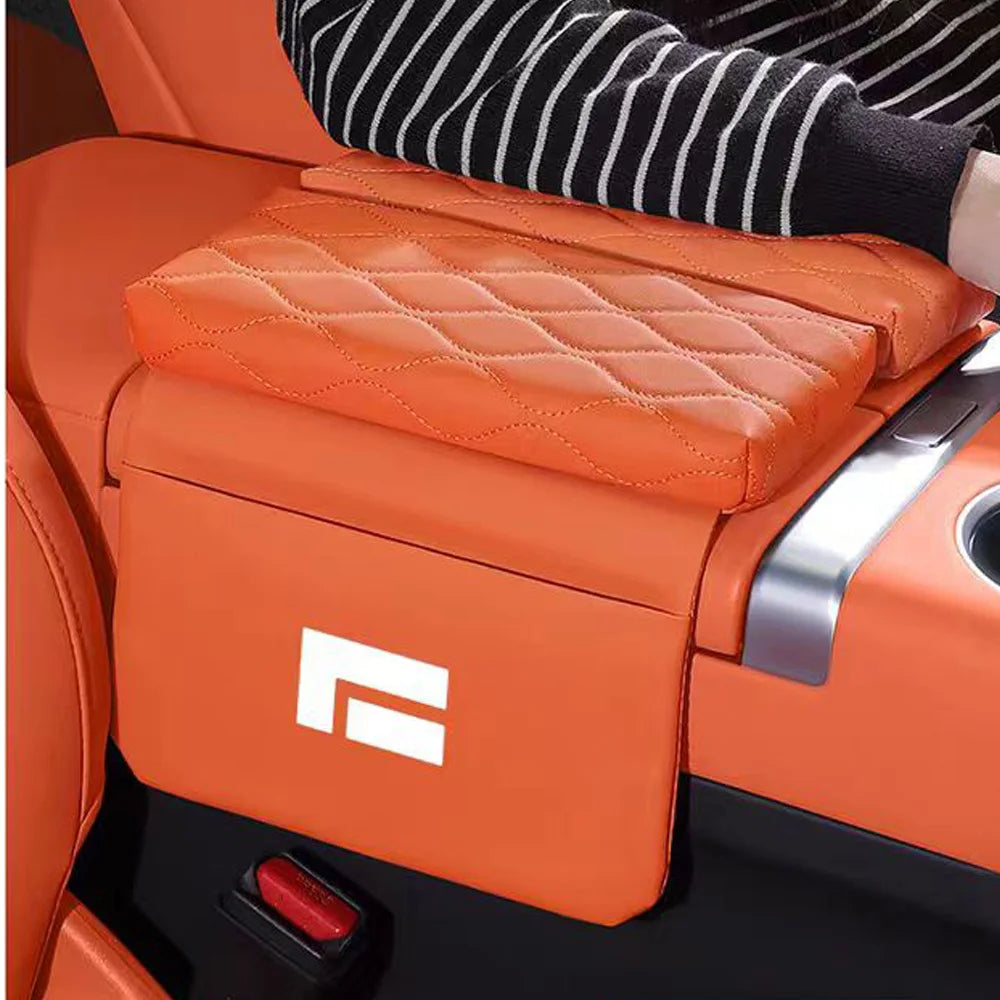 ROX ADAMAS — Double Door Armrest Box Height-Raising Pad & Storage Bag (2026)