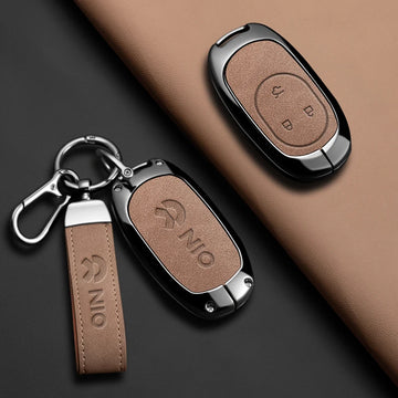 NIO ET5 / ET7 / ES6 / ES7 / ES8 / EC6 / EC7 — Zinc Alloy Key Fob Case & Keychain (Full Range)