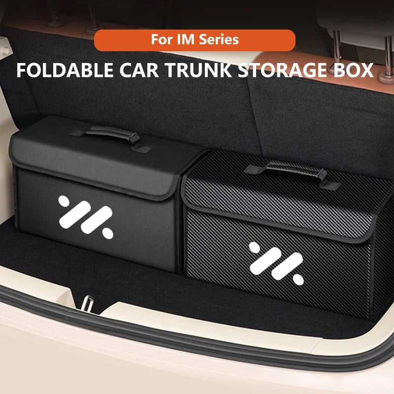 Universal Foldable Leather Trunk Storage Box