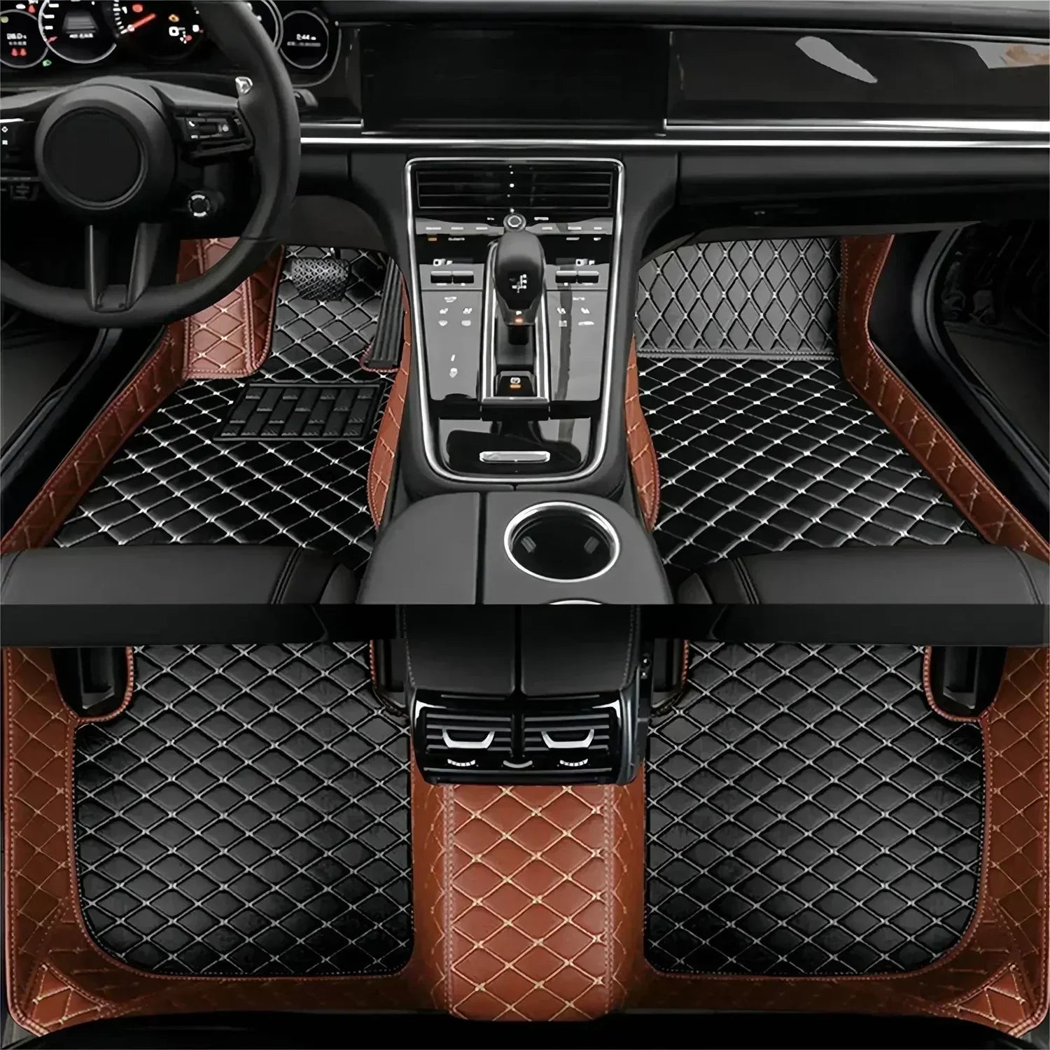 WEY 03 Leather Floor Mats