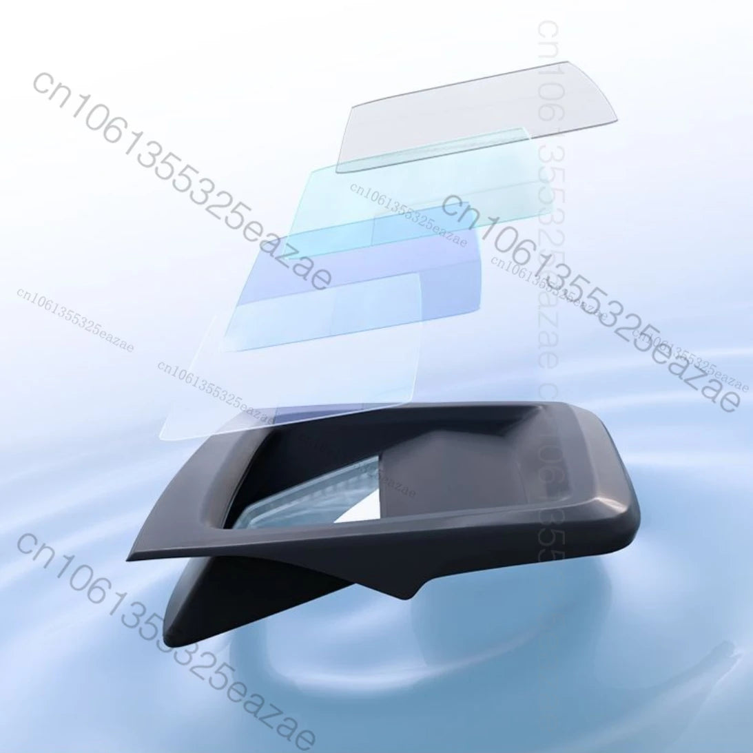 DEEPAL S05 — HUD Head-Up Display Dust Cover & Instrument Panel Protector, LHD (2024–2026