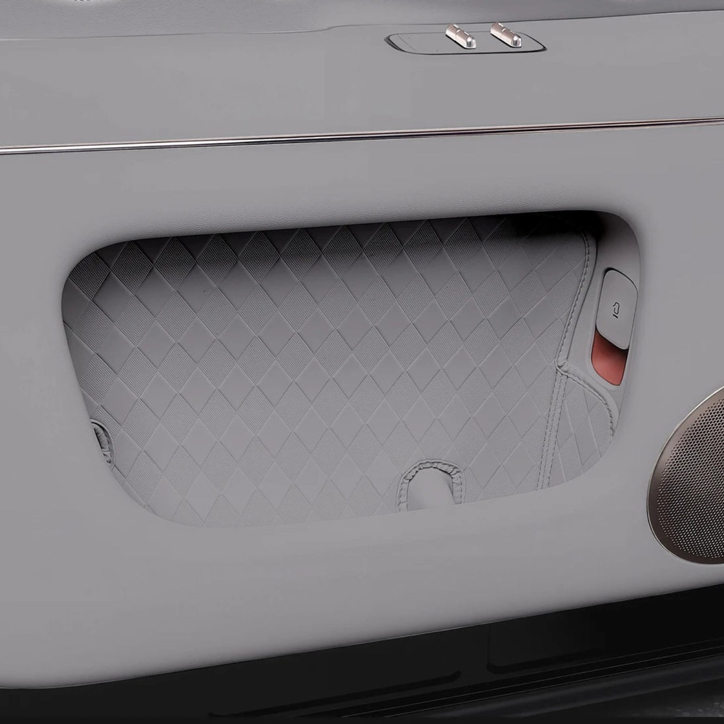 iM LS9 2026 — Leather Door Storage Slot Mats & Cup Holder Liners