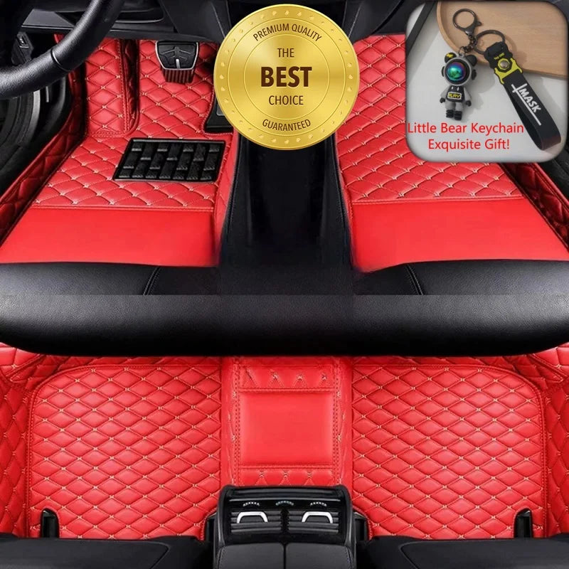 ROX ADAMAS — Custom-Fit PU Leather Luxury Floor Mats, LHD & RHD, All-Weather (2025–2026)