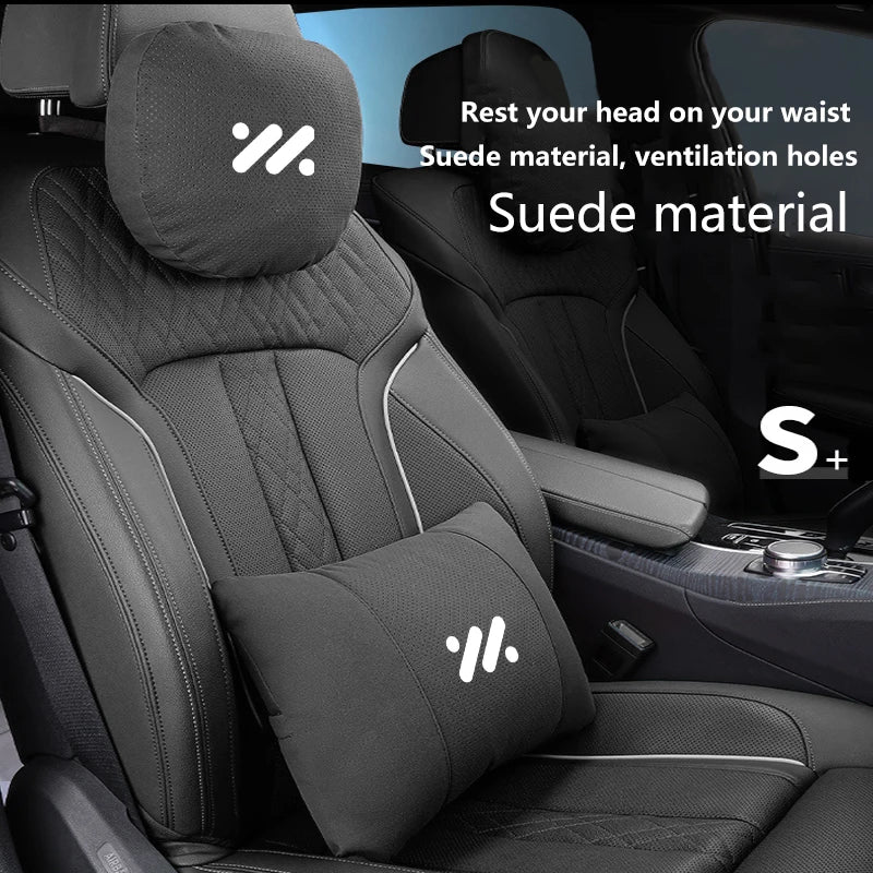 IM Suede Neck & Lumbar Pillow