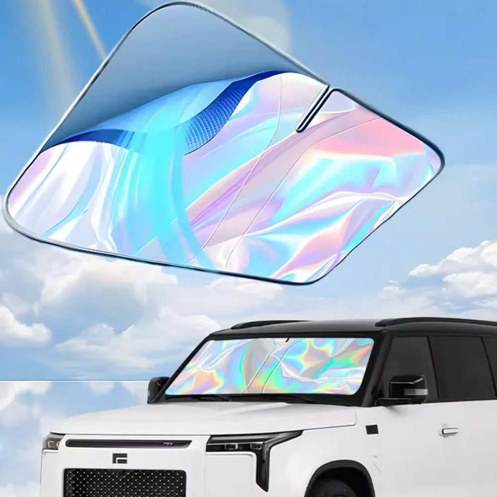 ROX ADAMAS — Front Windshield Sunshade Curtain & Thermal Insulation Cover