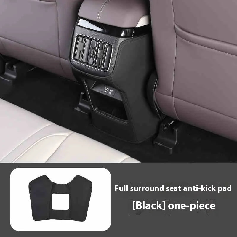 BYD Song Plus DMI / Seal U / Sealion 6 — Leather Rear Seat Anti-Kick Mat & Protector